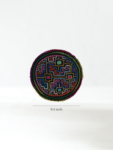 Shipibo Embroidery Cloth - Round