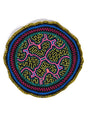 Shipibo Embroidery Round - Protection of Children 1 | tx0103