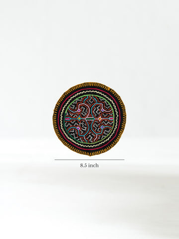Shipibo Embroidery Cloth - Round