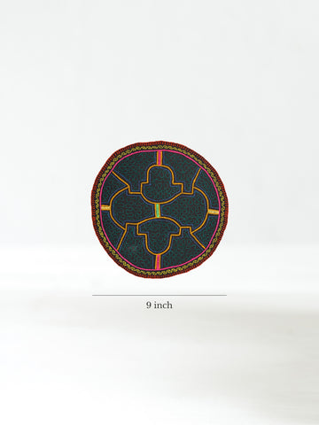 Shipibo Embroidery Cloth - Round