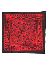 Shipibo Painted Cloth - Henna-Black 1 | tx0185
