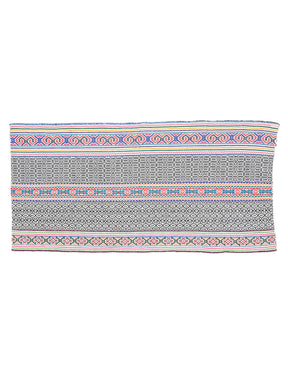 Shipibo Amazon Jungle Falda Cloth - White | tx0237