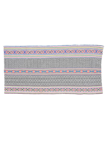 Shipibo Amazon Jungle Falda Cloth - White