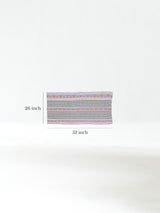 Shipibo Amazon Jungle Falda Cloth - White Dimension | tx0237