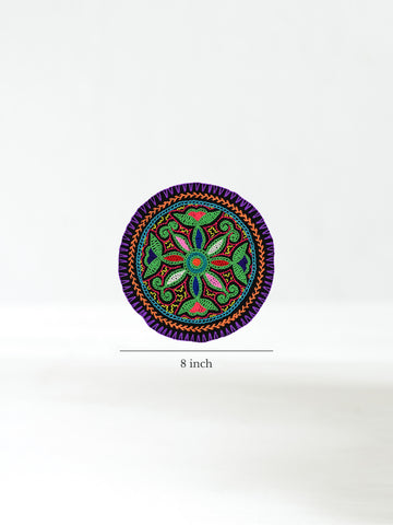Shipibo Embroidery Cloth - Round