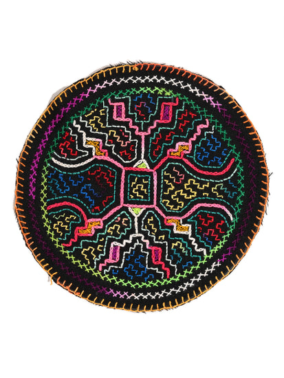 Shipibo Embroidery Cloth - Round | tx0242
