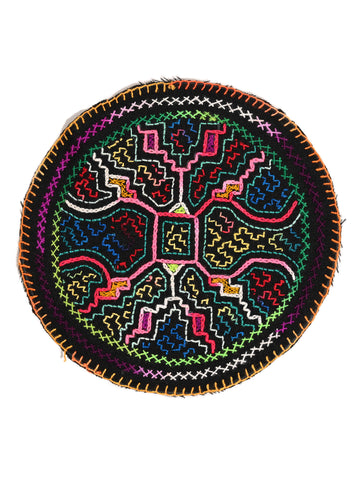 Shipibo Embroidery Cloth - Round