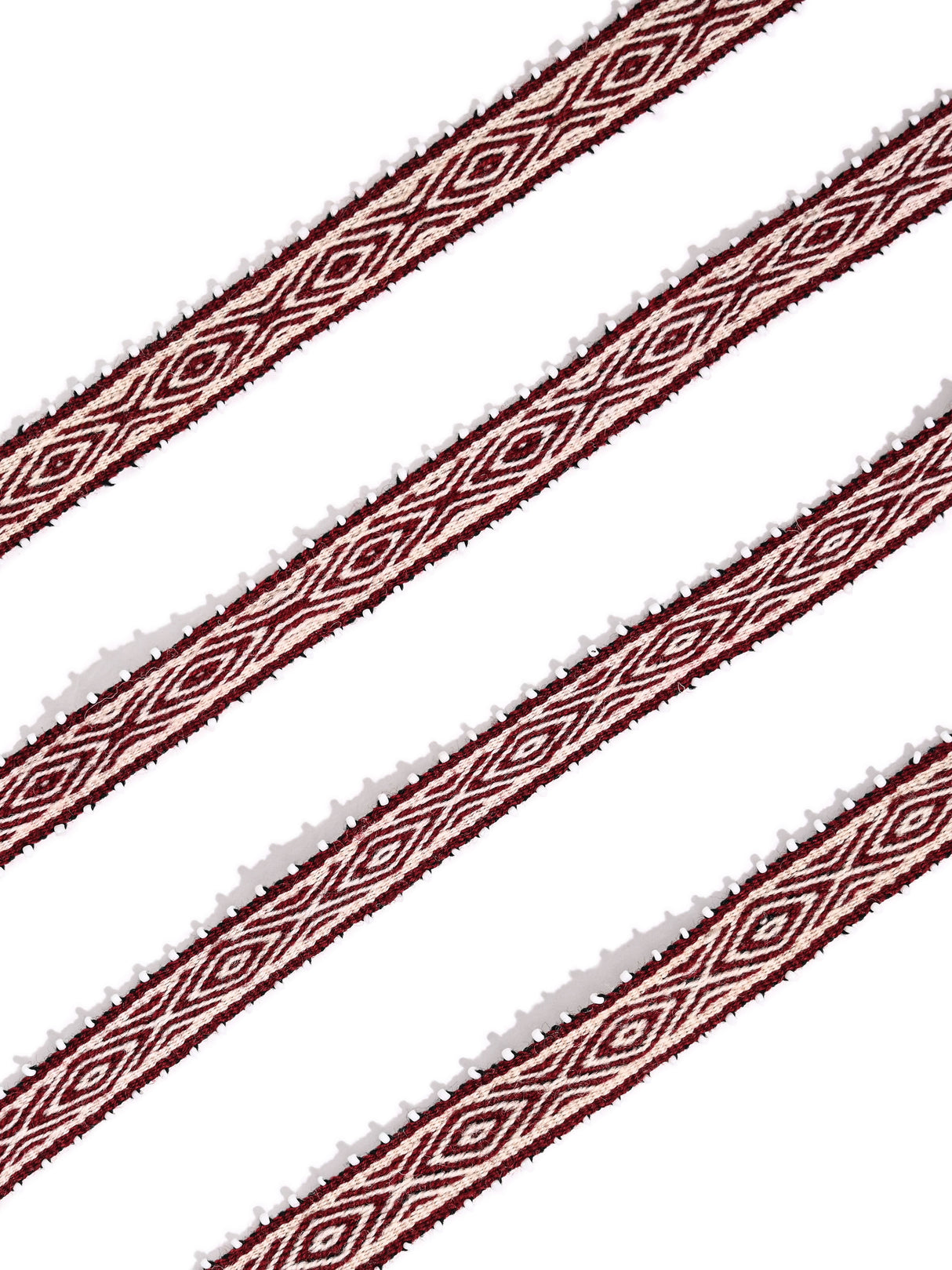 Watana Tie w/Beaded Trim