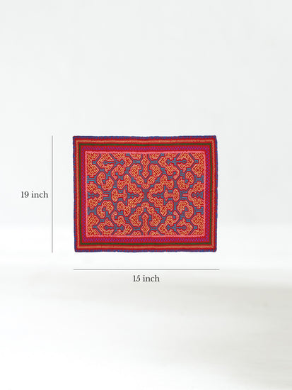 Shipibo Embroidery Cloth - Medium Dimension | tx0399