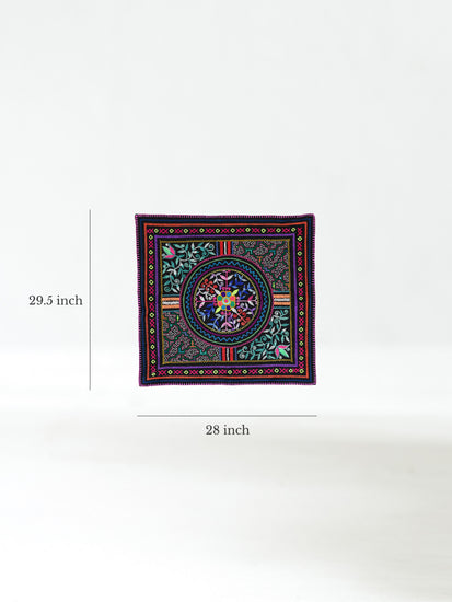 Shipibo Embroidery Cloth - Large Dimension | tx0430