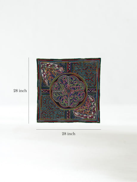 Shipibo Embroidery Cloth - Large Dimension | tx0446
