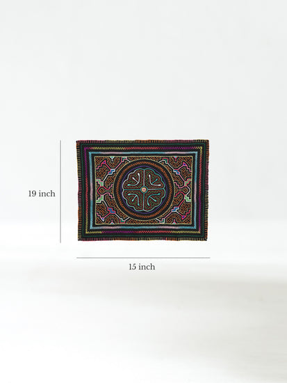Shipibo Embroidery Cloth - Medium Dimension | tx0459