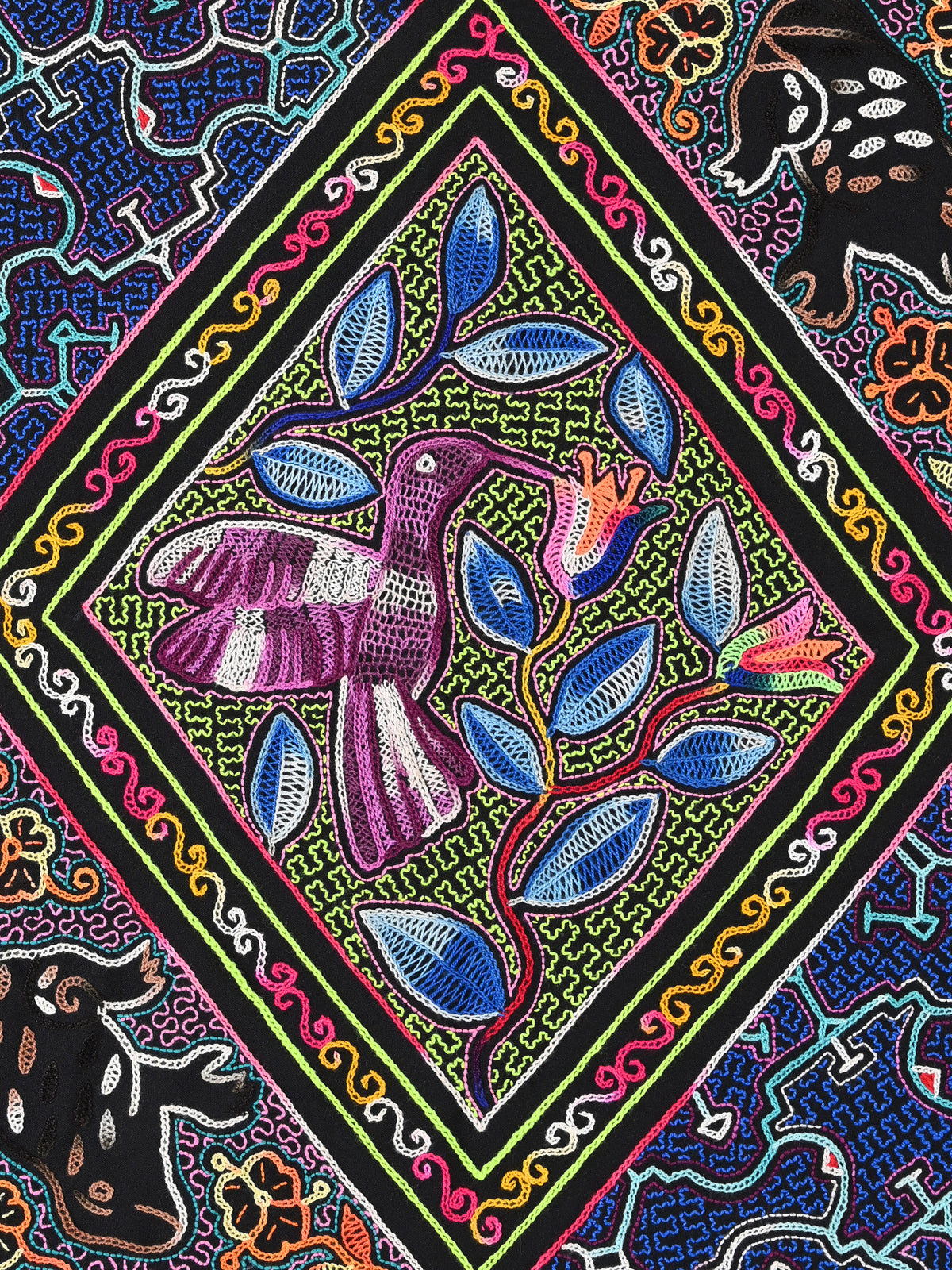 Shipibo Embroidery Cloth - Large 2 | tx0464
