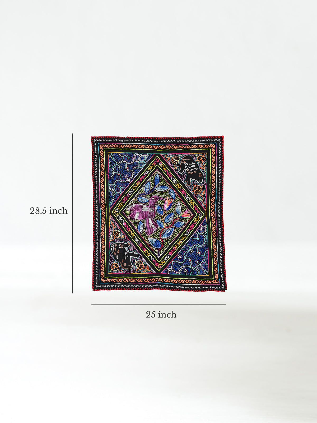Shipibo Embroidery Cloth - Large Dimension | tx0464
