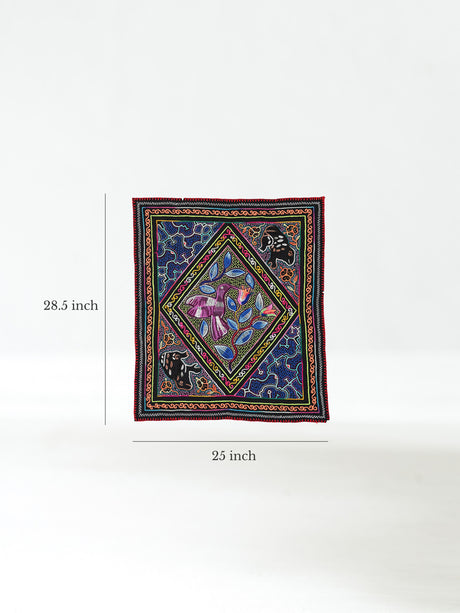 Shipibo Embroidery Cloth - Large Dimension | tx0464