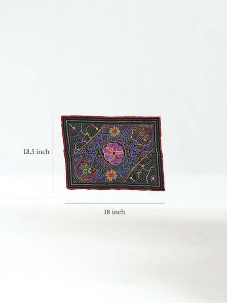 Shipibo Embroidery Cloth - Medium Dimension | tx0471