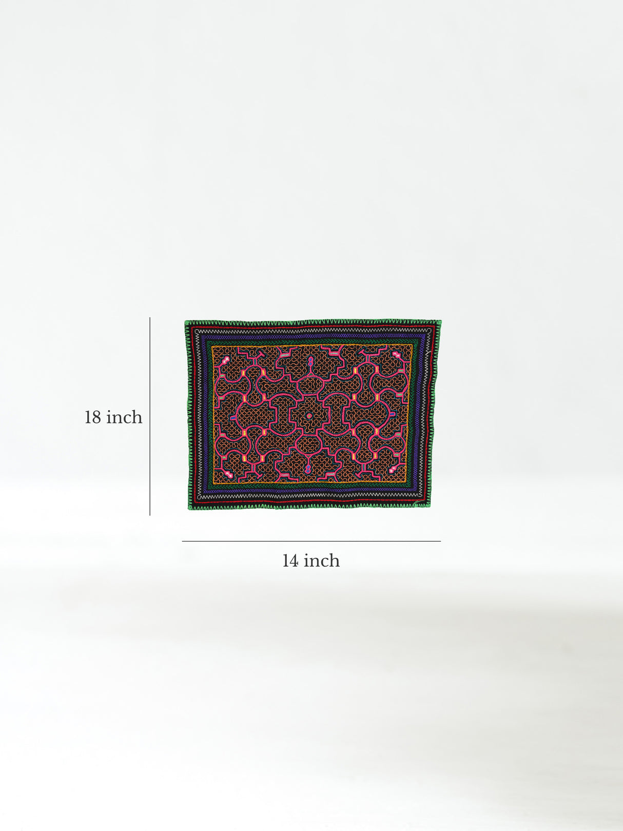 Shipibo Embroidery Cloth - Medium Dimension | tx0471