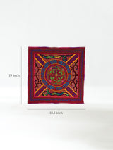 Shipibo Embroidery Cloth - Medium Dimension | tx0475