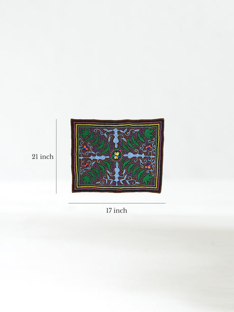 Shipibo Embroidery Cloth - Medium Dimension | tx0476