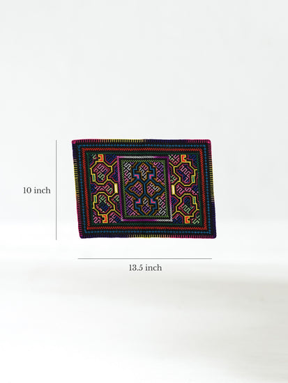 Shipibo Embroidery Cloth - Mini Dimension | tx0478