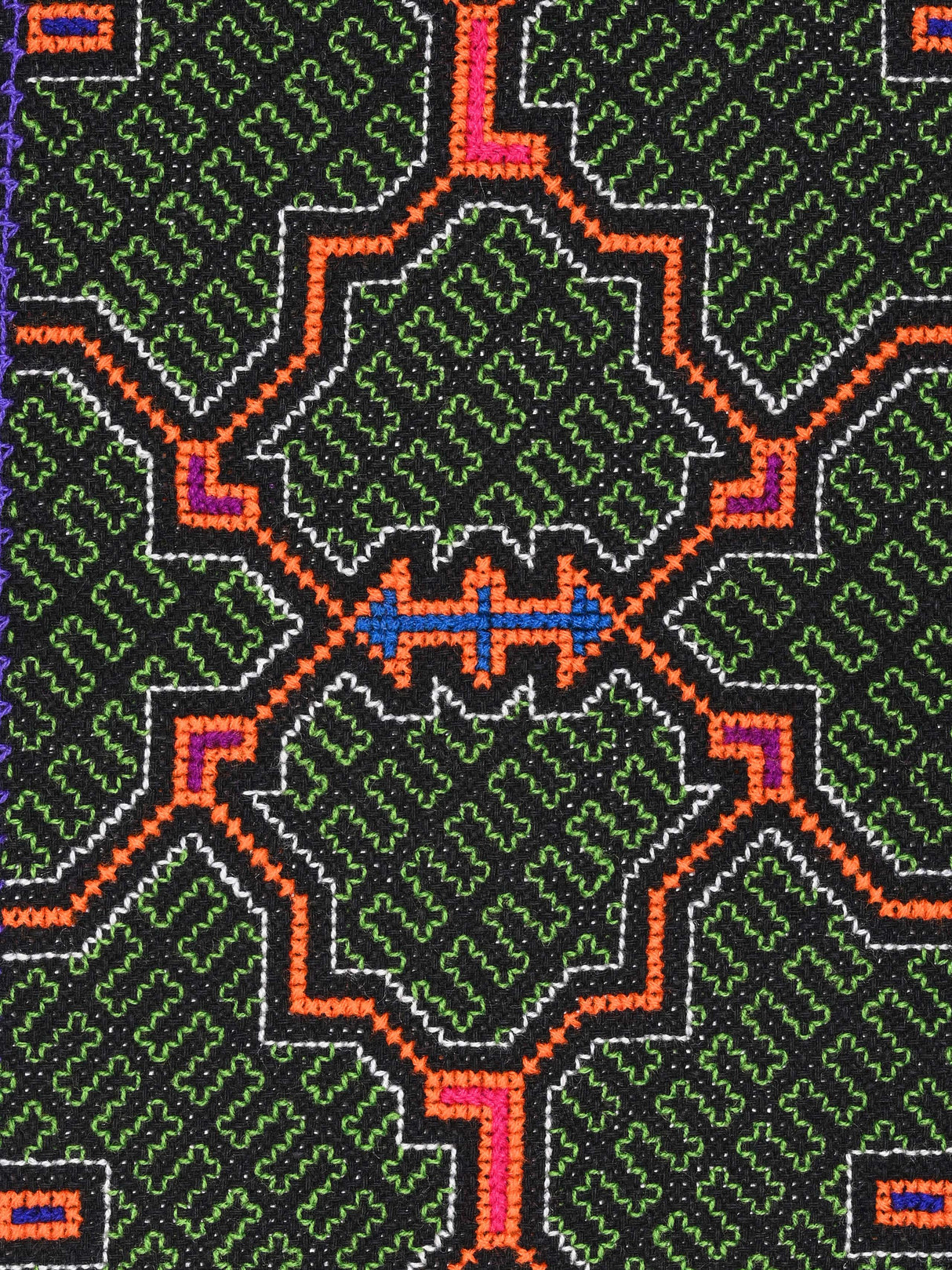 Shipibo Embroidery Cloth - Mini 1 | tx0483