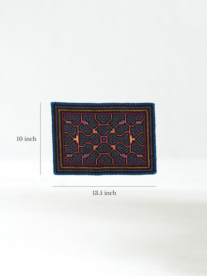 Shipibo Embroidery Cloth - Mini Dimension | tx0486
