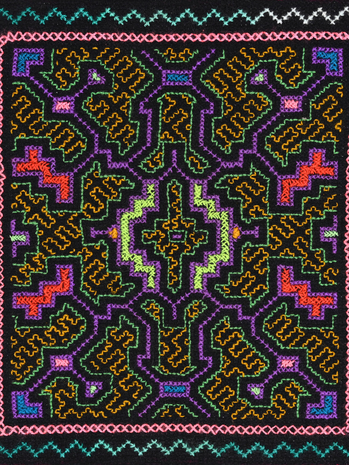 Shipibo Embroidery Cloth - Small 2 | tx0497