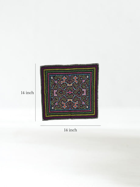 Shipibo Embroidery Cloth - Small Dimension | tx0517