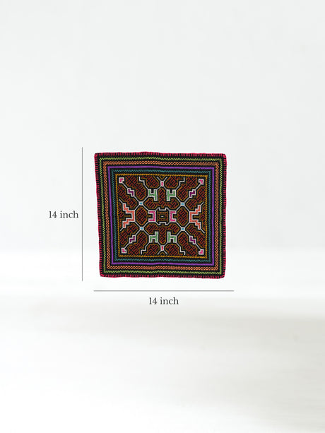 Shipibo Embroidery Cloth - Small Dimension | tx0518