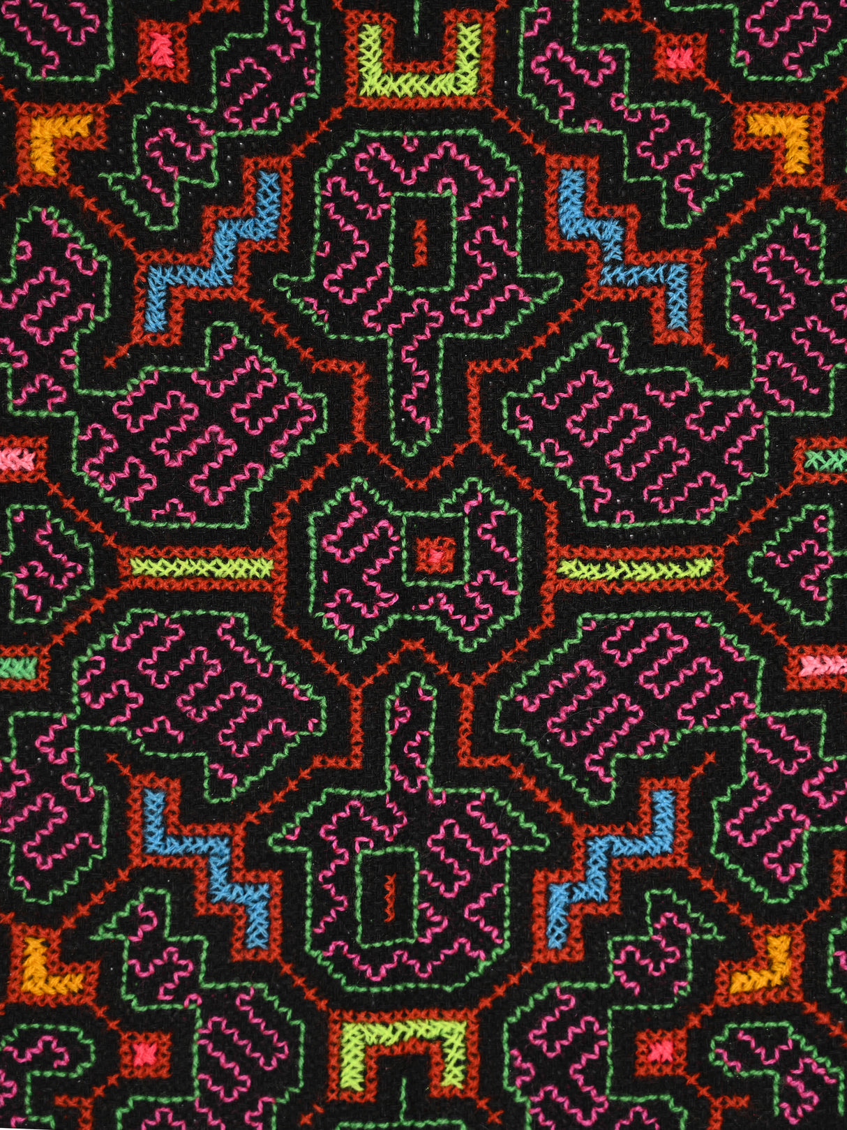 Shipibo Embroidery Cloth - Small 2 | tx0521