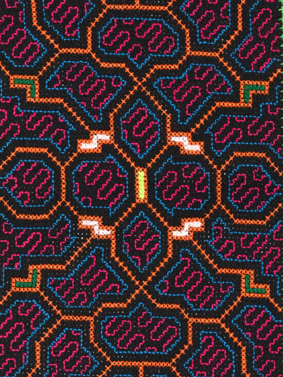 Shipibo Embroidery Cloth - Mini 1 | tx0522