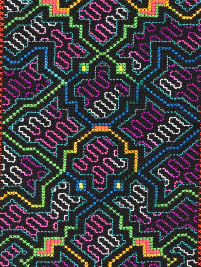 Shipibo Embroidery Cloth - Mini 1 | tx0523