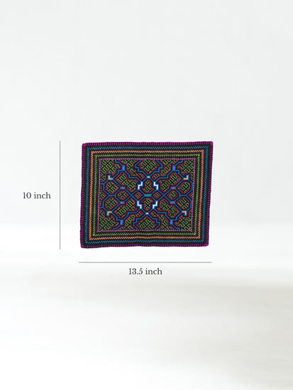 Shipibo Embroidery Cloth - Mini Dimension | tx0524