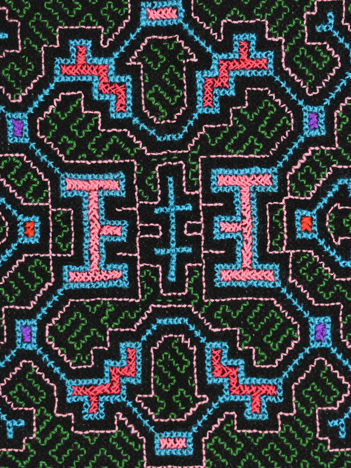 Shipibo Embroidery Cloth - Small 2 | tx0527