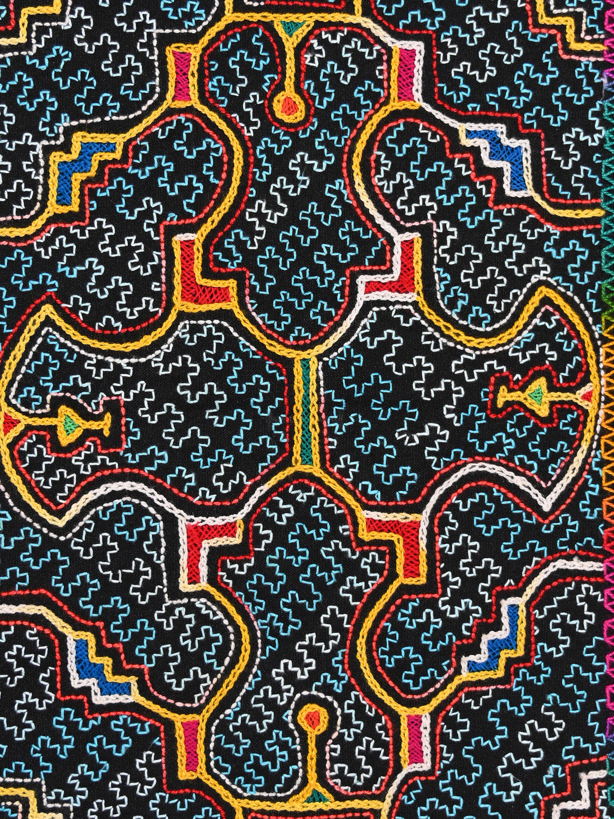 Shipibo Embroidery Cloth - Small 2 | tx0528