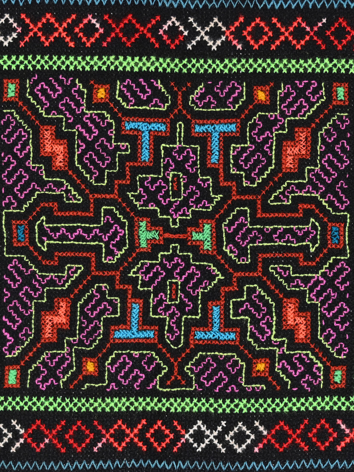 Shipibo Embroidery Cloth - Small 2 | tx0529