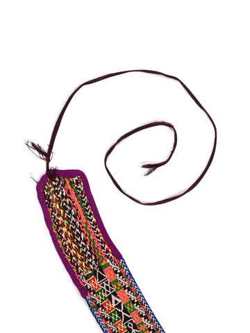 Peruvian Andean Handwoven Chumpi Belt