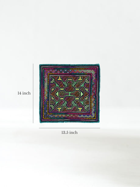 Shipibo Embroidery Cloth - Small Dimension | tx0536