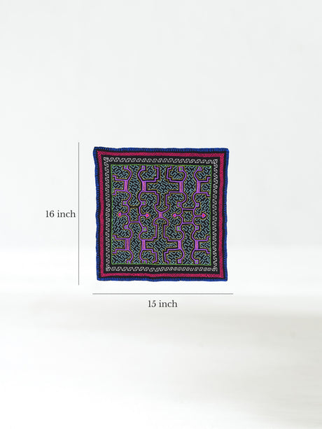 Shipibo Embroidery Cloth - Small Dimension | tx0539