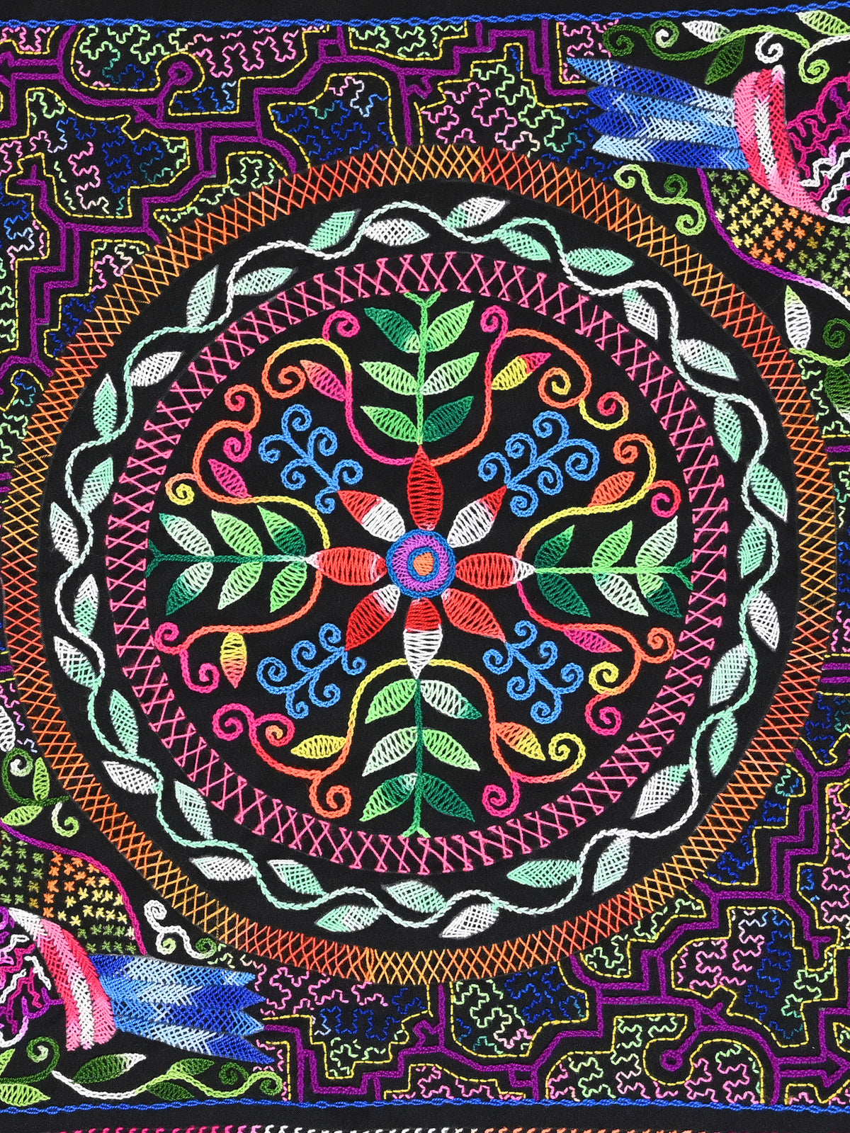 Shipibo Embroidery Cloth - Large 2 | tx0541
