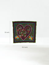 Shipibo Embroidery Cloth - Medium Dimension | tx0543