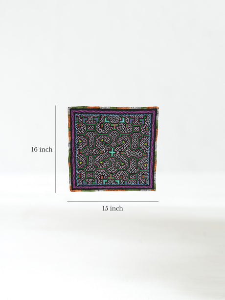 Shipibo Embroidery Cloth - Medium Dimension | tx0545