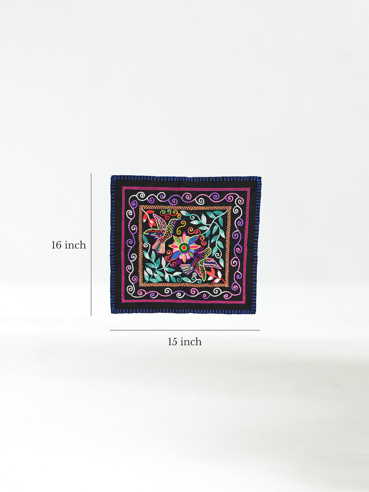 Shipibo Embroidery Cloth - Medium Dimension | tx0546