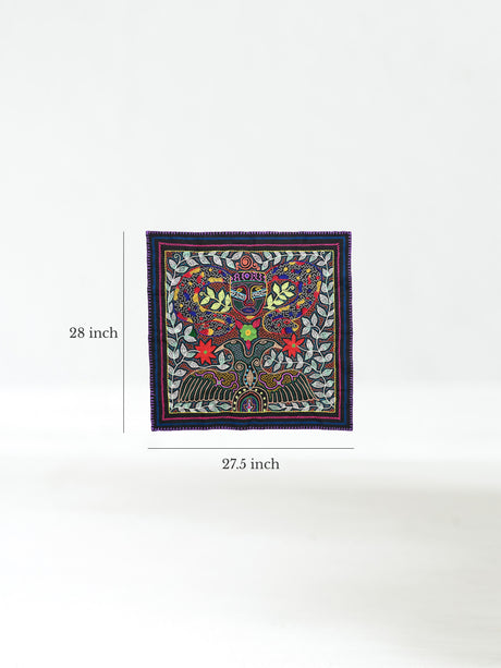 Shipibo Embroidery Cloth - Large Dimension | tx0557