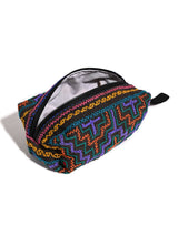 Shipibo Embroidered Cube Zipper Pouch | txb0239-awaken