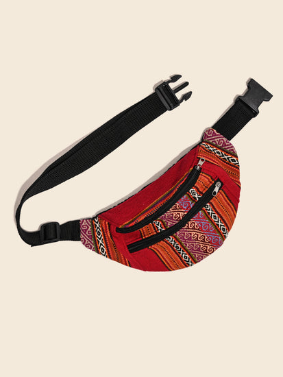 Chincheros Artisan Woven Waist Pouch | txb0297