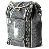 Peruvian Wool Backpack w/ Llama Pocket