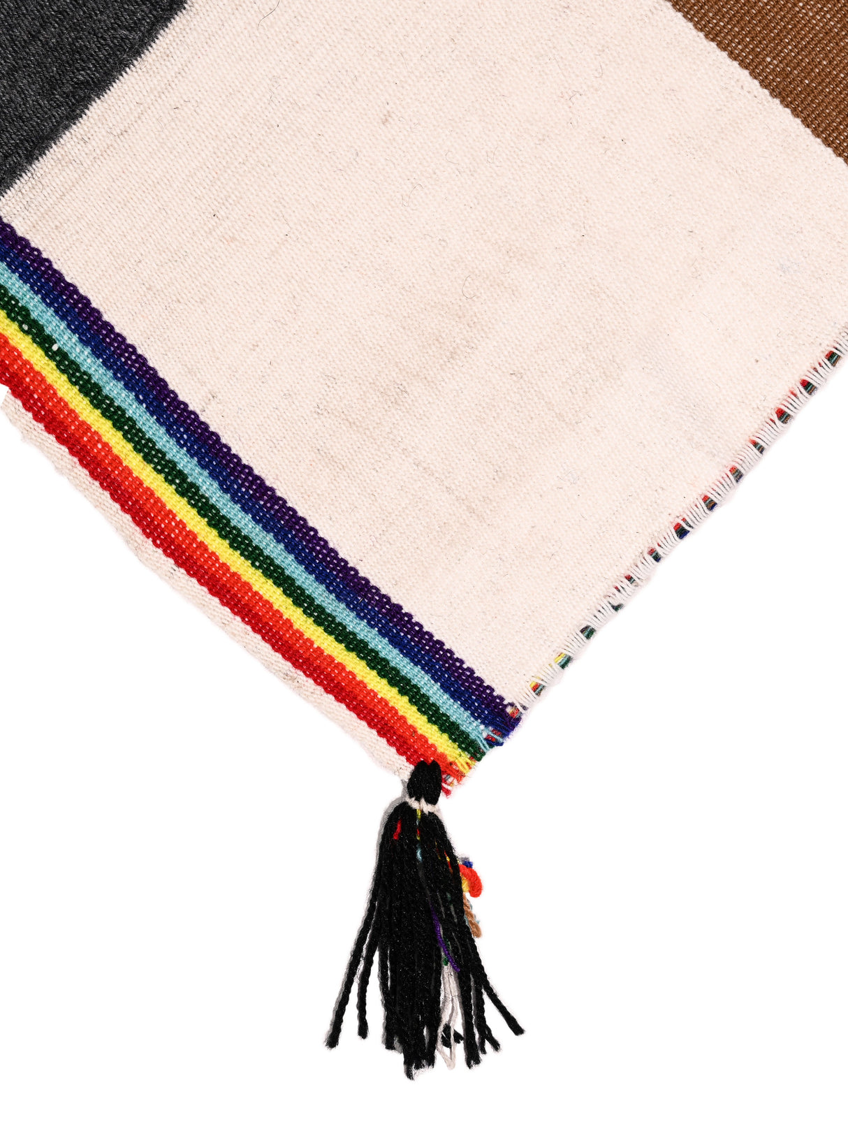 Q'ero Andean Despacho Cloth - Natural - Quarter Design 2 | txd0050