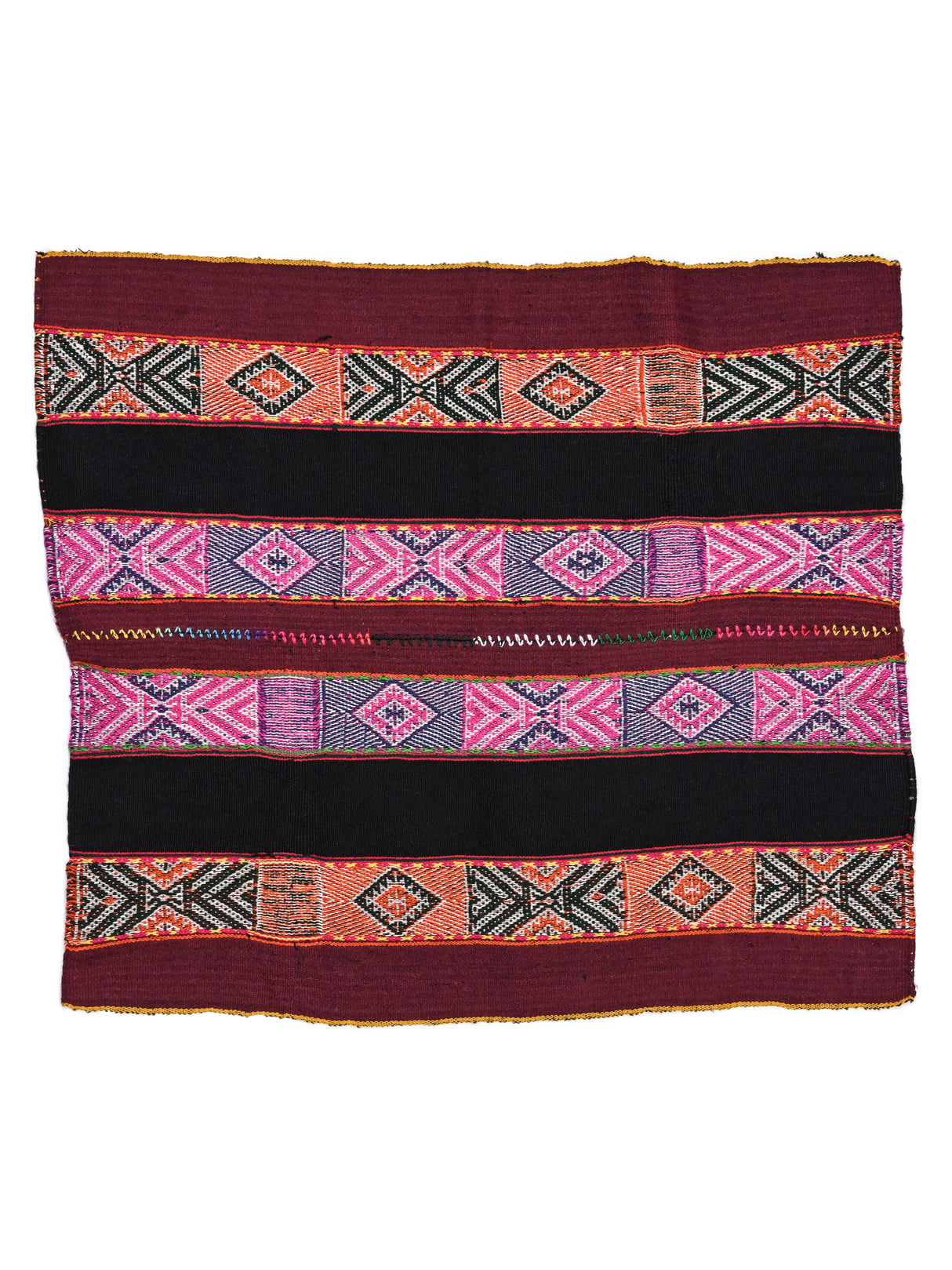 Q'ero Andean Lliklla Mestana Cloth - Inti/Inkarri 1 | txm0022