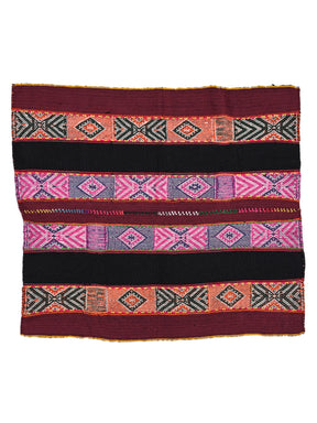 Q'ero Andean Lliklla Mestana Cloth - Inti/Inkarri 1 | txm0022